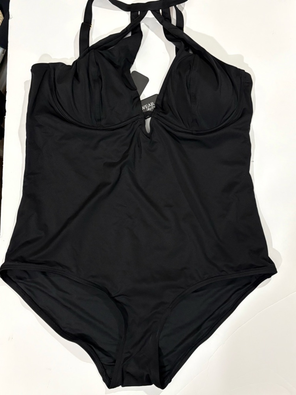 NWT City Chic Cancun Black One Piece Bathing Swimsuit Suit - Picture 3 of 11